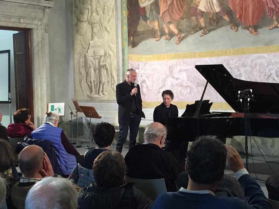 Palazzo Ducale Andrea Lucchesini e Giovanni Bietti lezzione di musica di chopin