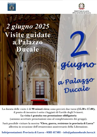 PALAZZO DUCALE - Il 2 Giugno, visite gratuite alle sale del palazzo PALAZZO DUCALE - Il 2 Giugno, visite gratuite alle sale del palazzo