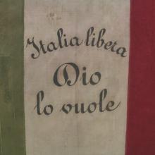 Bandiera dei carbonari: Italia libera, Dio lo vuole!